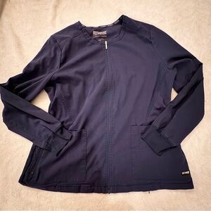 Grey’s Anatomy Scrub Jacket Navy